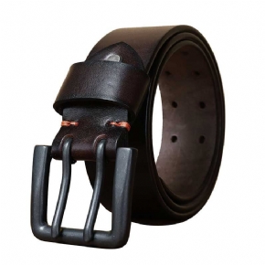 Ceintures Homme En Cuir Véritable Faite Main De Vache - Cuivre Boucles à 2 ardillon