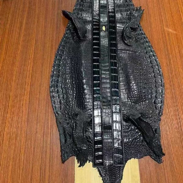 Ceintures Homme En Peau De Crocodile - Boucles de ceinture à cliquet | Fait Main - Style 1