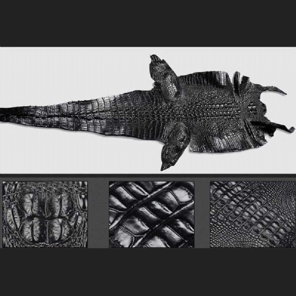 Ceintures Homme En Peau De Crocodile - Boucles de ceinture à cliquet | Fait Main - Style 1