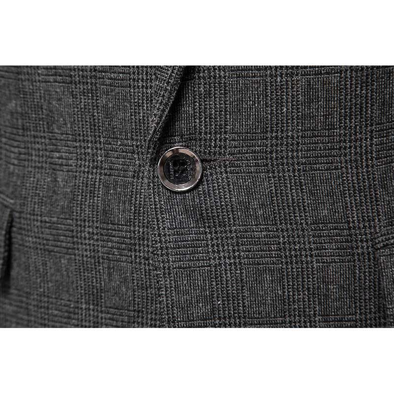 Blazer Homme Classique | Vestes de Costume Un Bouton Silm Fit - Kaki