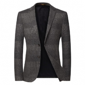 Blazer Sport Manteau Homme Revers Décontracté Deux Boutons Grande Taille