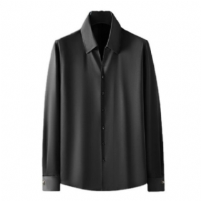 Chemise Homme France Manches Longues Couleur Unie Grandes Tailles